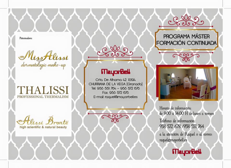 Próximo Máster continuo Alissi Brontë en Granada