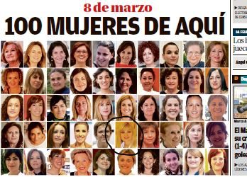 Sylvia Sánchez, una de las 100 mujeres más influyentes de la Región de Murcia.