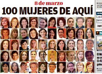Sylvia Sánchez, una de las 100 mujeres más influyentes de la Región de Murcia.