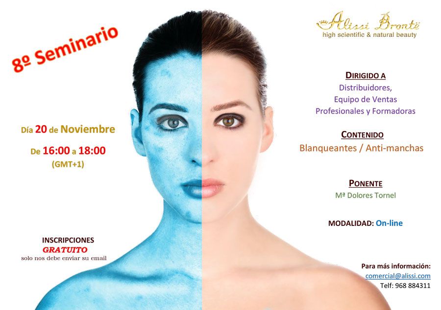 Seminario Alissi Brontë: Blanqueantes y Anti-manchas