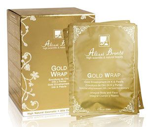 GOLD WRAP. Envoltura de Oro 24K y Perlas.