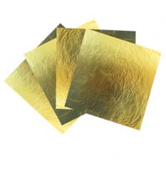 LUXURY GOLD SHEETS 25 u 80x80 mm + TOILET BAG GOLDEN TREATMENT 
