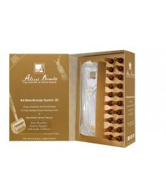 3D-BIOLOGIG 20pcs x 2ml + DERMA MICRO ROLLER Titanium Needles. 