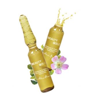 BEAUTY GOLD. 10 u x 2 ml. BOX 38 pcs + 4 pcs GIFT 