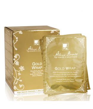 GOLD WRAP. Envoltura de Oro 24K y Perlas. 10 unids x 30 g. 